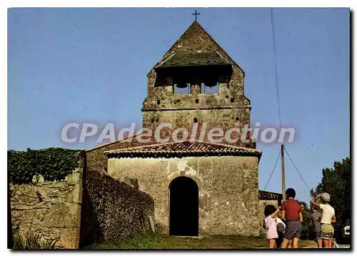 Moderne Karte Bagas La Romaine L'Eglise