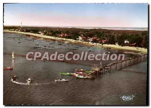 Moderne Karte Cap Ferret Vue Aerienne Quartier Belisaire