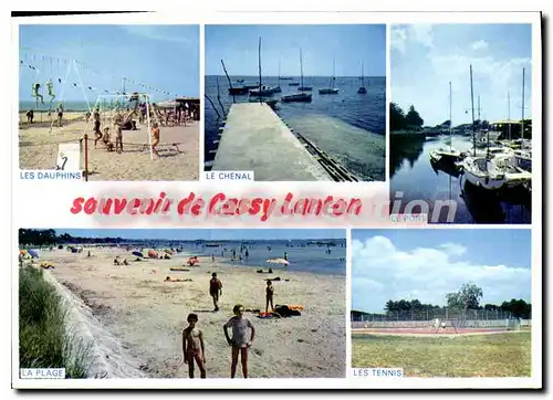 Moderne Karte Baie d'Arcachon Cassy Lanton