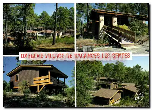 Moderne Karte Carcans Maubuisson Oxygene Village De Vacanes Les Sentes