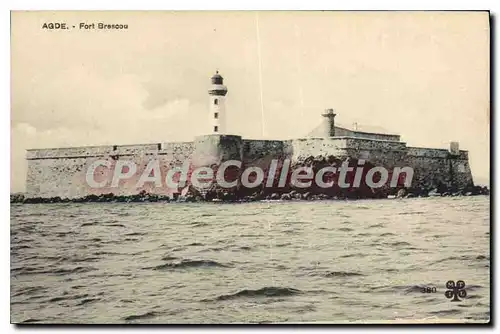 Cartes postales Agde Fort Brescou