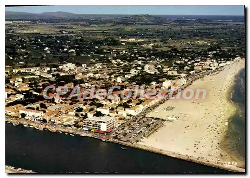 Cartes postales moderne Le Grau D'Agde Vue Generale La Plage