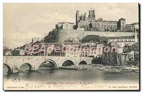 Cartes postales Beziers Vue Generale