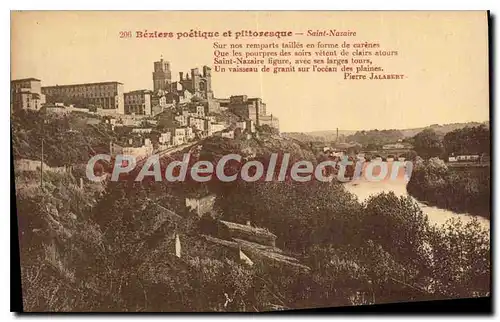 Cartes postales Beziers Poetique Et Pittoresque Saint Nazaire