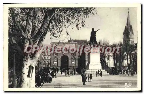 Cartes postales Montpellier Vue Du Peyrou