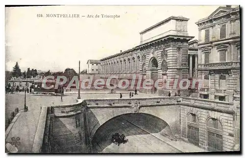 Cartes postales Montpellier Arc De Triomphe