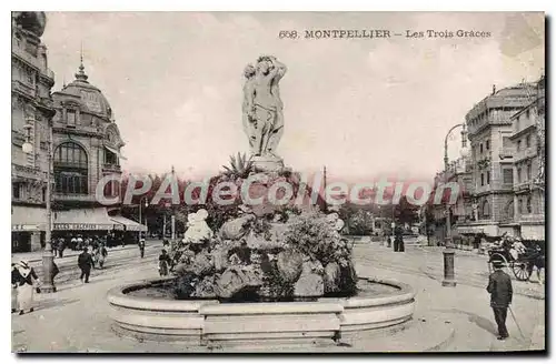 Cartes postales Montpellier Les Trois Graces