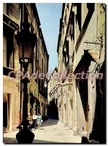 Moderne Karte Montpellier rue de l'ancien courrier