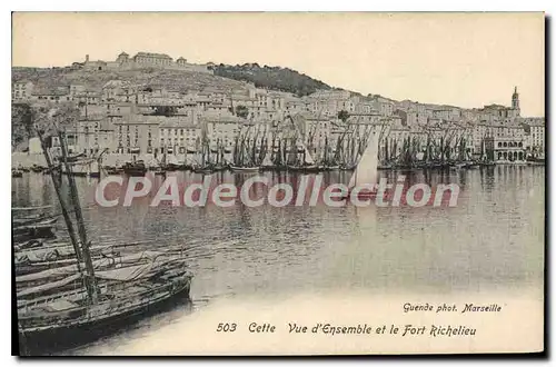 Cartes postales Cette Vue D'Ensemble Et Le Fort Richelieu