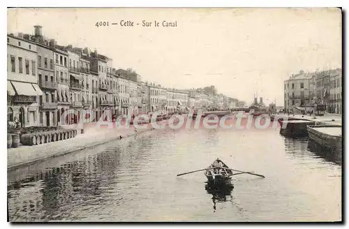 Cartes postales Cette Sur Le Canal