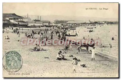 Cartes postales Cette La Plage