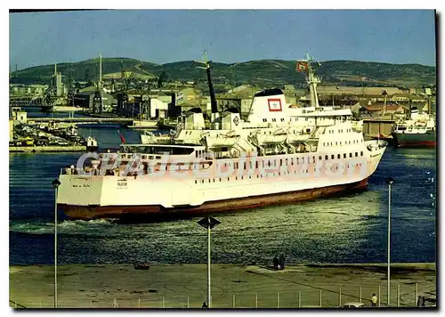 Cartes postales moderne Sete Appareillage De L'Agadir bateau