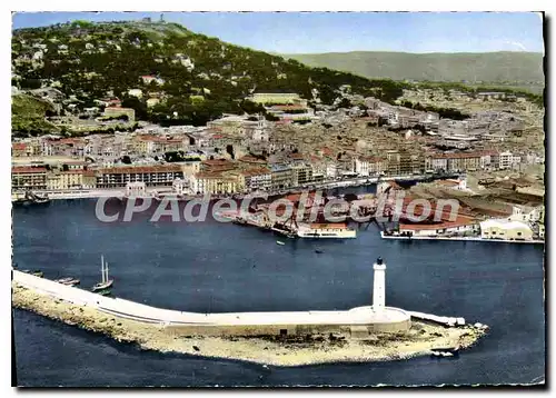 Cartes postales moderne Sete Vue Generale Aerienne Sur Le Port