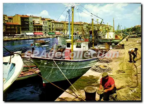 Cartes postales moderne Sete S�chage De Filets