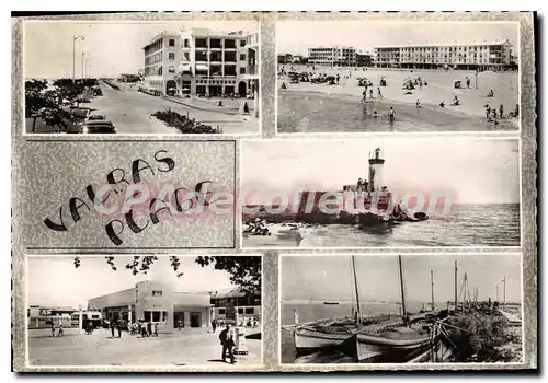 Cartes postales moderne Valras Plage Le Boulevard Le Phare Gare