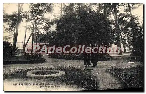 Cartes postales BALaruc Les Bains Station Thermale parc