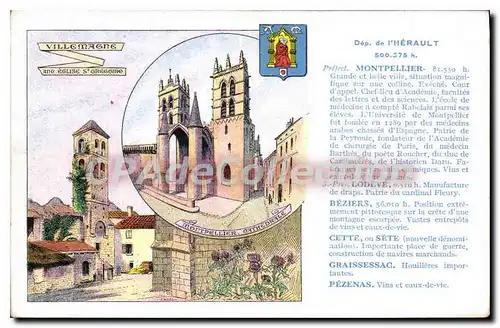 Cartes postales Montpellier D�partement de I'Herault