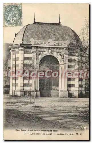 Cartes postales Lamalou Les Bains Source Capus