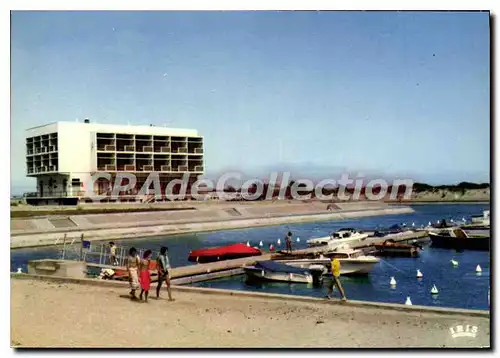 Moderne Karte Marseillan Plage Station Balneaire Entre Agde Et Sete