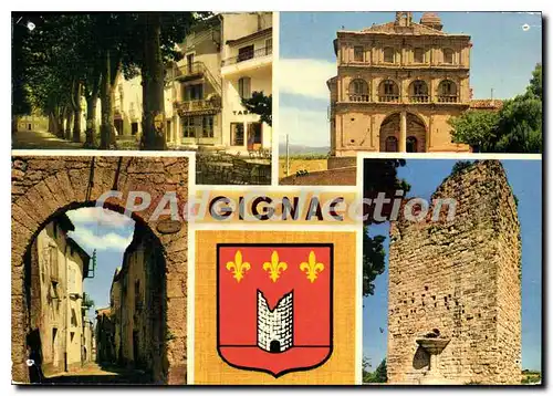 Cartes postales moderne Gignac L'Esplanade Notre Dame De Grace