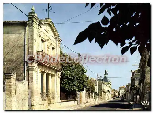 Moderne Karte Villeneuve Les Maguelonne La Rue Principale