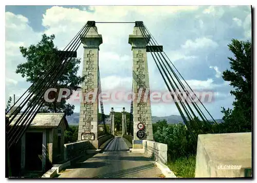 Moderne Karte Gignac Pont Suspendu Sur I'Herault