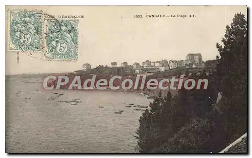 Cartes postales Cancale La Plage