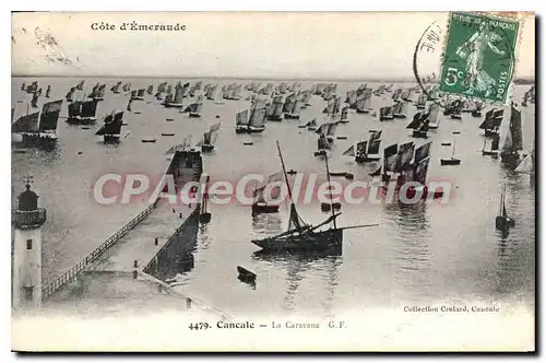 Cartes postales Cancale La Caravane