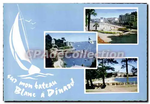 Cartes postales moderne Dinard Cote D'emeraude embarcad�re Des Vedettes plage