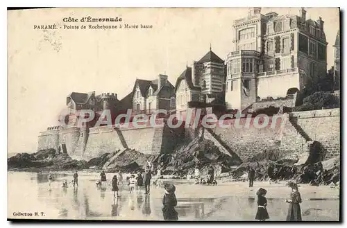 Cartes postales Parame Pointe De Rochebonne � mar�e basse