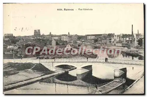 Cartes postales Rennes Vue Generale