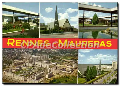 Cartes postales moderne Rennes La Cite De Maurepas