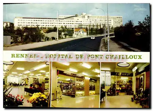 Cartes postales moderne Rennes Hopital De Pont Chailloux