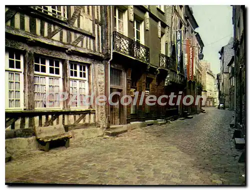 Moderne Karte Rennes La Rue Du Chapitre