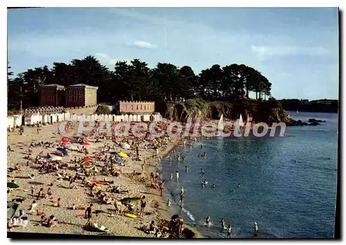 Moderne Karte Saint Briac La Plage De La Salinette