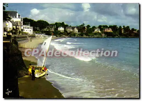 Cartes postales moderne Saint Lunaire  La Plage Devant Les Hotels