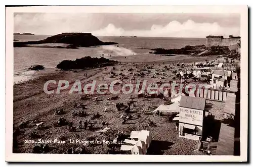 Ansichtskarte AK Saint Malo La Plage Et Les Beys