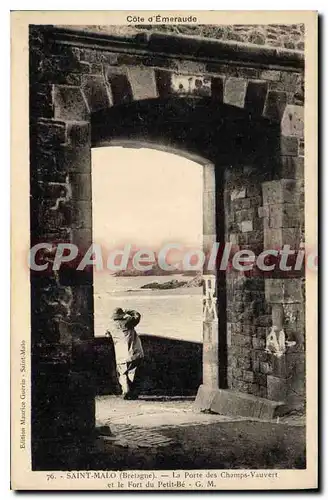 Cartes postales Saint Malo La Porte Des Champs Vauvert