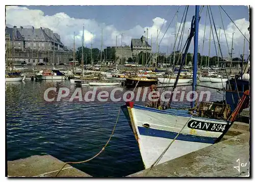 Cartes postales moderne Saint Malo Les Yachts Devant Le Chateau