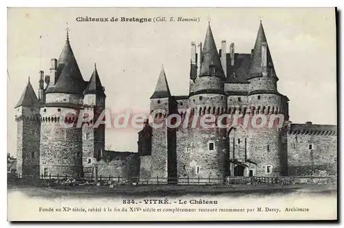 Cartes postales Vitr� Le Ch�teau