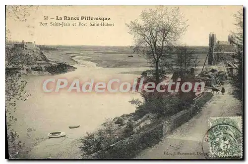 Cartes postales La Rance Pittoresque Port Saint Jean Et Port Saint Hubert