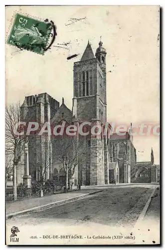 Cartes postales Dol De Bretagne La Cathedrale