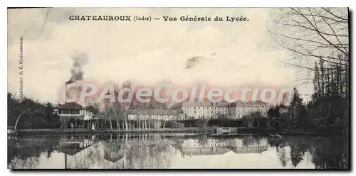 Cartes postales Chateauroux Vue Generale Du Lycee