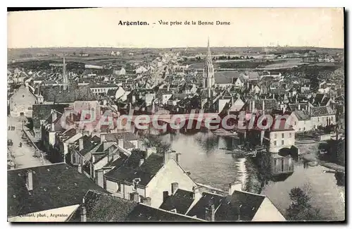 Cartes postales Argenton Vue Prise De La Bonne Dame