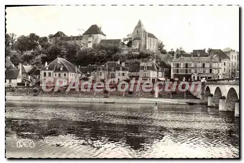 Ansichtskarte AK Le Blanc La Ville Haute Le Vieux Chateau