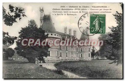 Cartes postales Villegongis Chateau Renaissance