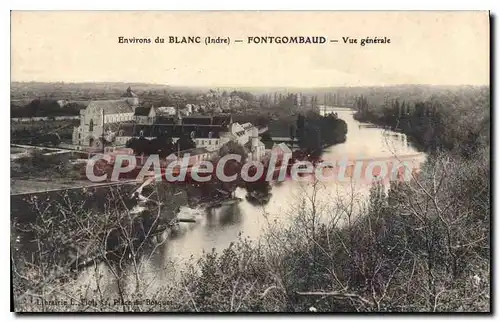 Cartes postales Blanc Fontgombaud Vue Generale
