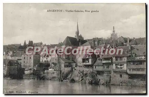 Cartes postales Argenton Vieilles Galeries Rive Gauche