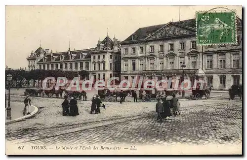 Cartes postales Tours Le Musee Et I'Ecole Des Beaux Arts