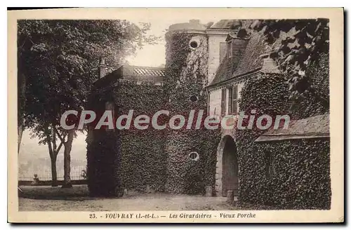 Cartes postales Vouvray Les Girardieres Vieux Porche